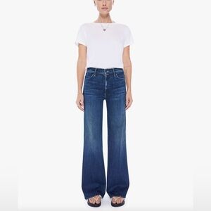 MOTHER Dark Blue Flare Jeans